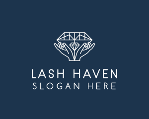 Diamond Gem Jewelry logo design