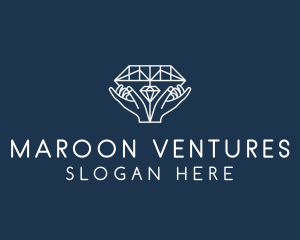 Diamond Gem Jewelry logo design