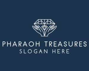 Diamond Gem Jewelry logo design