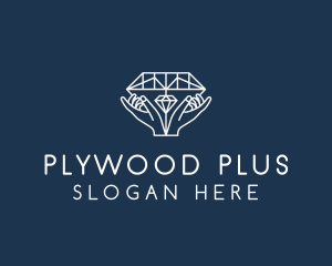 Diamond Gem Jewelry logo design