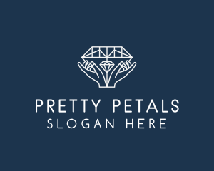 Diamond Gem Jewelry logo design