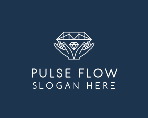 Diamond Gem Jewelry logo design