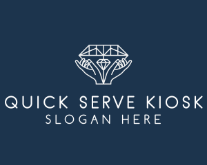 Diamond Gem Jewelry logo design