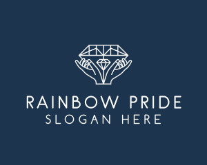 Diamond Gem Jewelry logo design