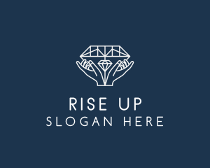 Diamond Gem Jewelry logo design