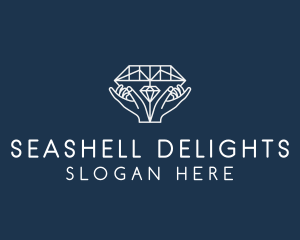 Diamond Gem Jewelry logo design