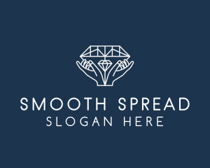 Diamond Gem Jewelry logo design