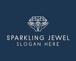 Diamond Gem Jewelry logo design