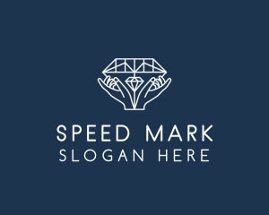 Diamond Gem Jewelry logo design