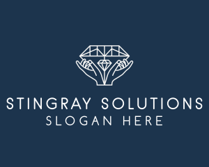 Diamond Gem Jewelry logo design