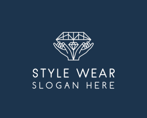 Diamond Gem Jewelry logo design