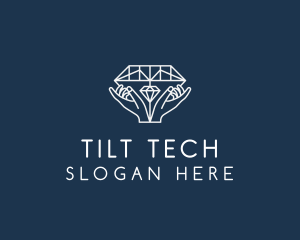 Diamond Gem Jewelry logo design