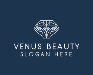 Diamond Gem Jewelry logo design