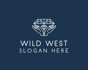 Diamond Gem Jewelry logo design