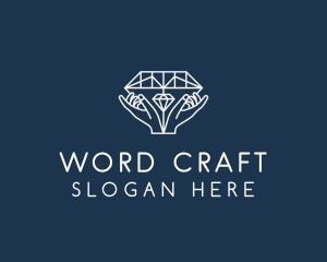 Diamond Gem Jewelry logo design