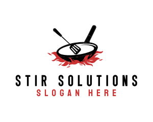 Stir - Delicious Cooking Cuisine logo design