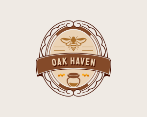 Beekeeper Honey Jar Logo