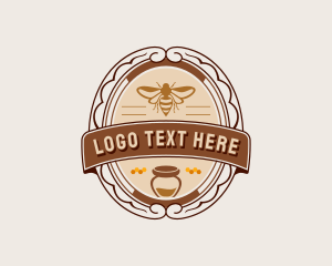 Beekeeper Honey Jar Logo