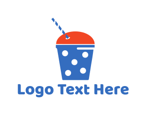 Ice Cream - Smoothie Juice Refreshment logo design