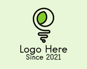Power - Eco Electric Lightbulb logo design