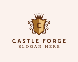 Royal Medieval Crown logo design