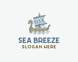 Sail - Viking Sail Voyage logo design