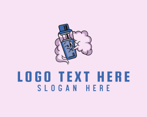 Vape Smoke Cigarette Logo