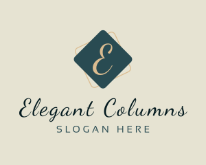 Elegant Diamond Fashion Boutique logo design