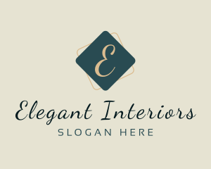 Elegant Diamond Fashion Boutique logo design