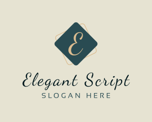 Elegant Diamond Fashion Boutique logo design