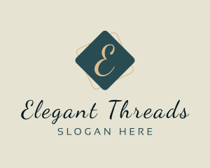 Elegant Diamond Fashion Boutique logo design