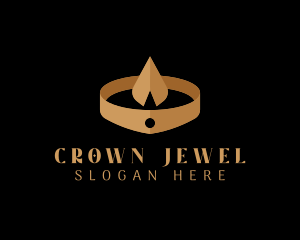 Jewelry Crown Tiara logo design