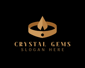 Jewelry Crown Tiara logo design