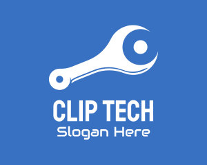 Tech Wrench Tools logo design