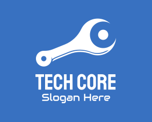 Tech Wrench Tools logo design