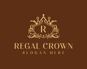 Academia Regal Shield logo design