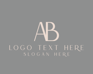 Luxury Letter Brand  logo design