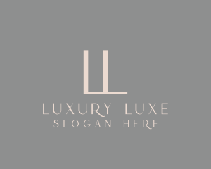 Luxury Letter Brand  logo design