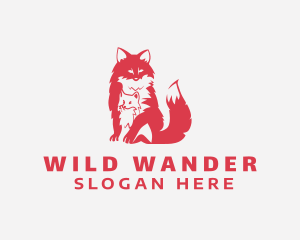 Wild Fox Wildlife Center logo design