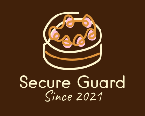 Hand Drawn - Sweet Cake Dessert logo design