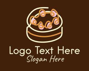 Sweet Cake Dessert  Logo