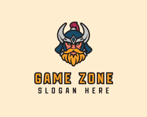 Gaming Streamer Barbarian logo design