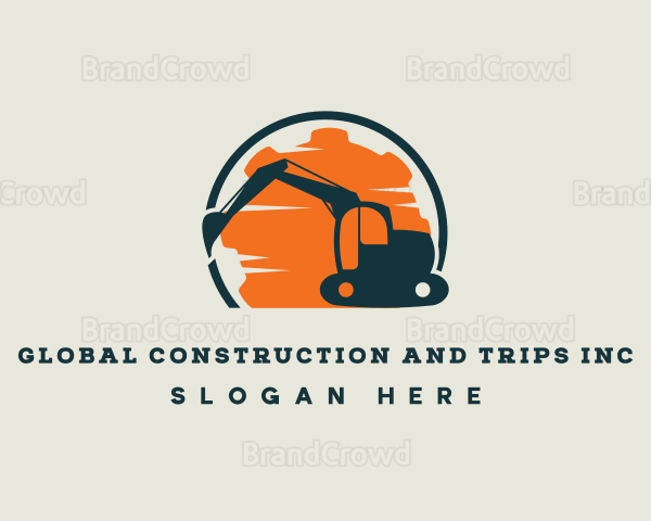 Industrial Builder Excavation Logo