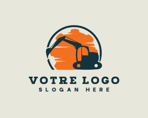 Industrial Builder Excavation logo design