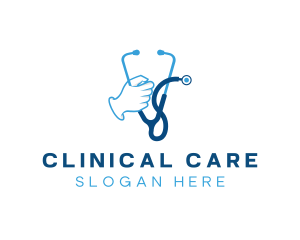 Stethoscope Medical Clinic logo design