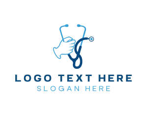 Nursing - Stethoscope Medical Clinic logo design