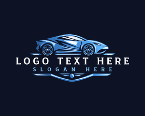 Engine - Fast Automotive Car logo design