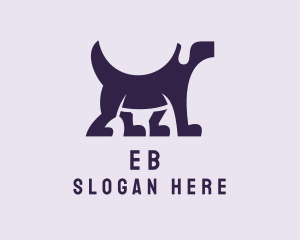Pet Grooming Dog  Logo
