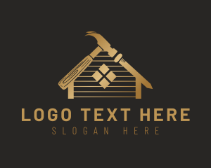 Construction - Hammer House Renovation logo design