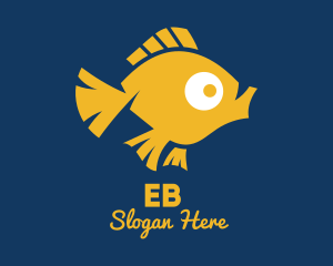Fish - Pet Goldfish Vet logo design